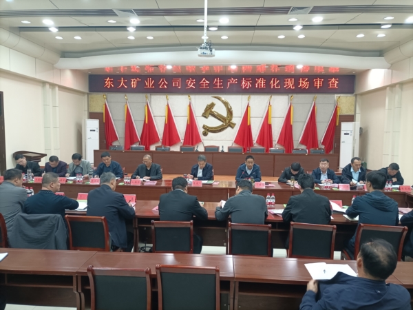 东大煤矿顺利通过省能源局国家一级安全生产标准化审查考核