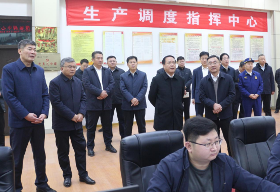 王广部到集团东大煤矿督导检查安全生产工作