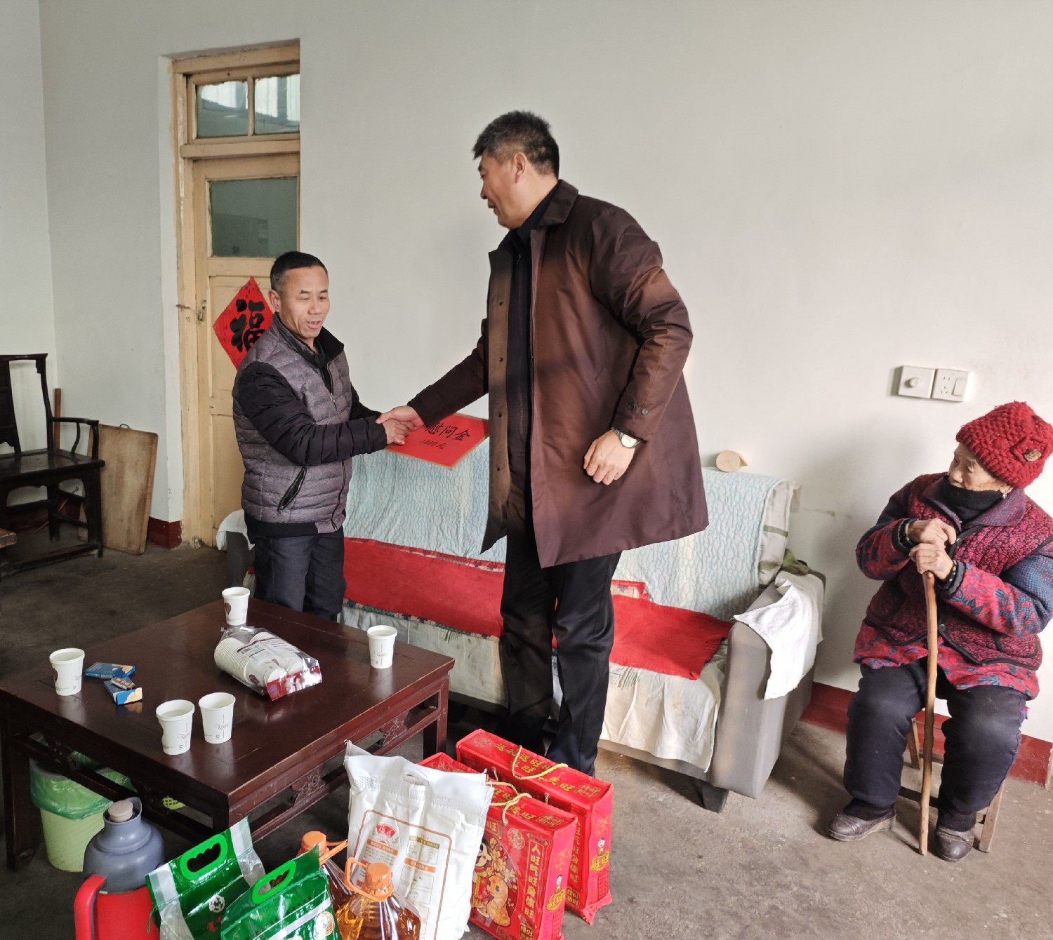 集团开展春节期间走访慰问活动